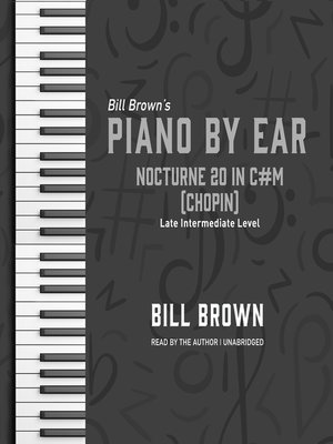 cover image of Nocturne 20 in C#m (Chopin)